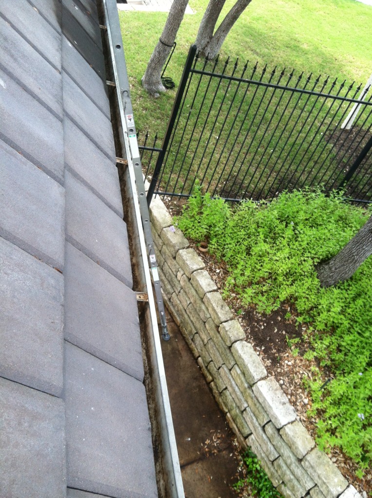 We can clean out your gutters and downspouts to allow rainwater to drain properly and prevent damage to your eaves.